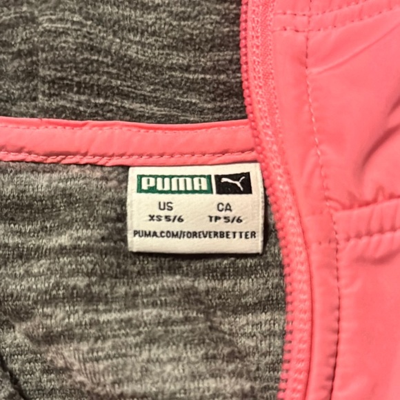 Kids Gray and Pink Hoodie - Picture 2 of 3